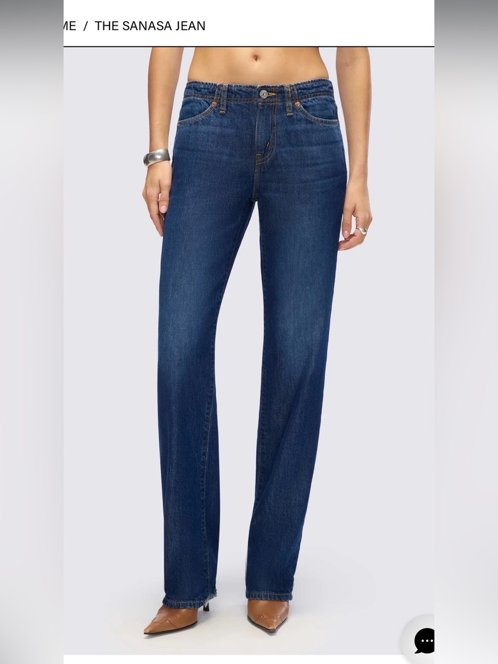 Re/Done The Sanasa Jean in Dark Wash